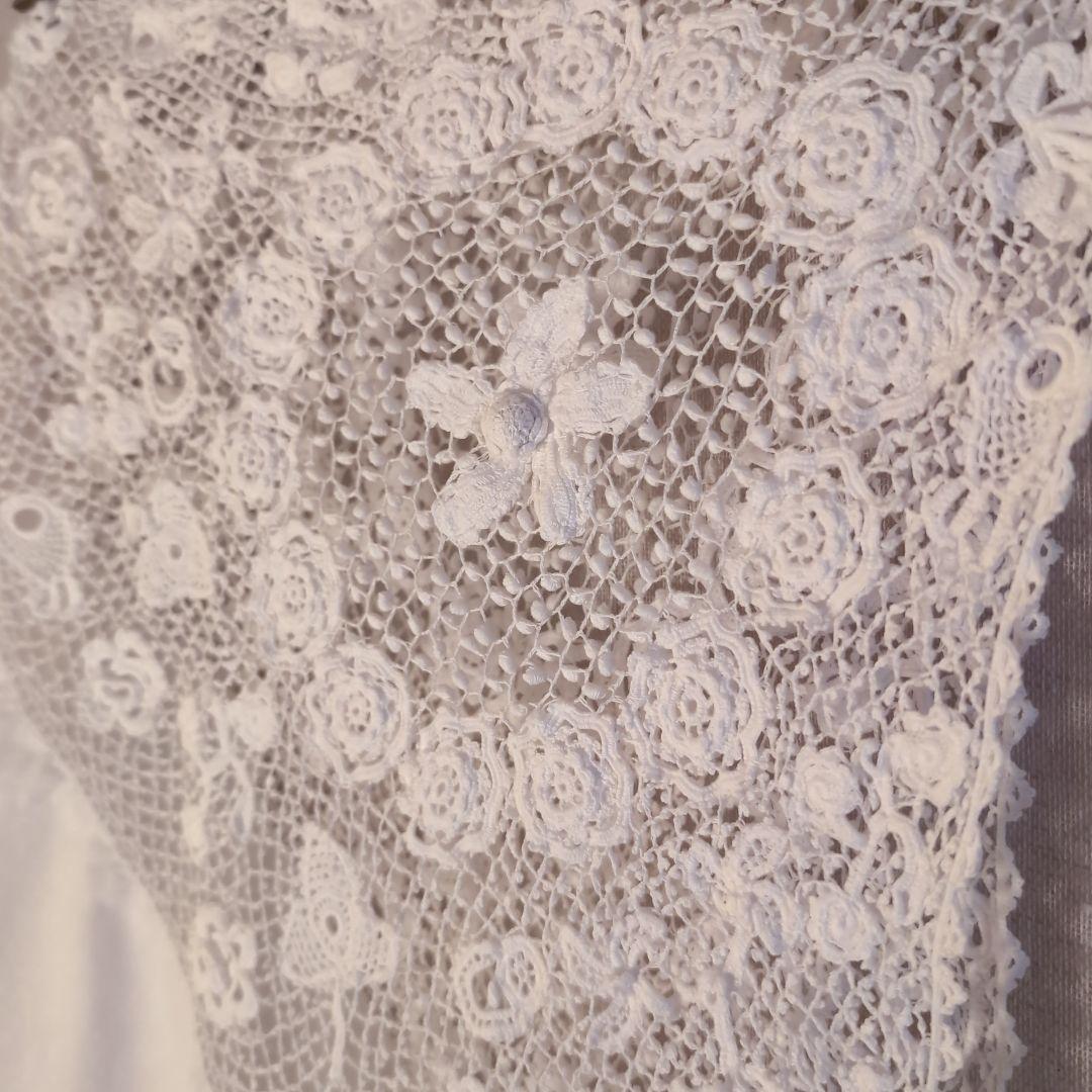 アンティークレース生地 テーブルクロス