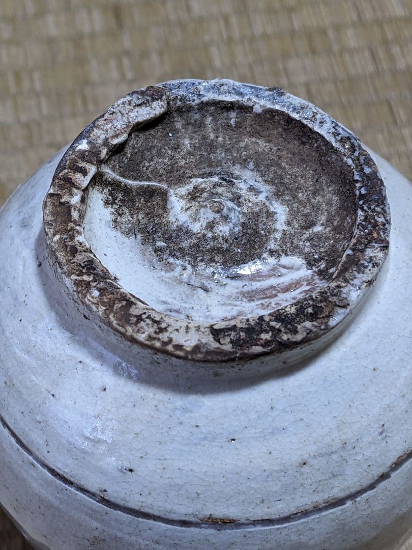 ♦朝鮮陶磁 鶏龍山 粉青沙器 鉄絵刷毛目徳利 酒器 置物飾り 古美術骨董品