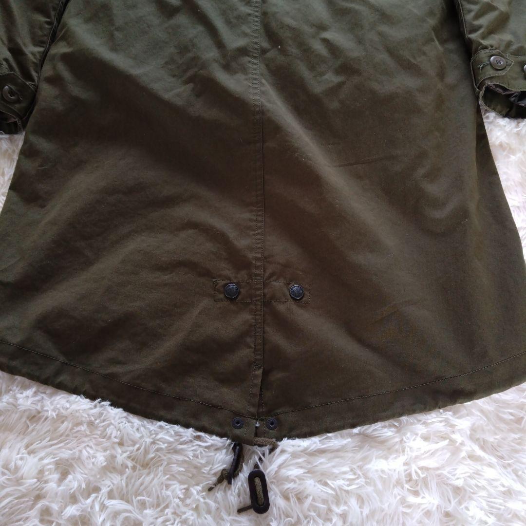 フレッドペリー　迷彩ダウンライナー付 モッズコート　フィッシュテールF2562