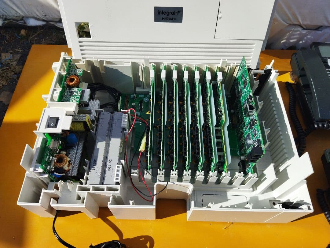 日立　HITACHI　電話装置　電話機15点まとめセット　intergral‐F