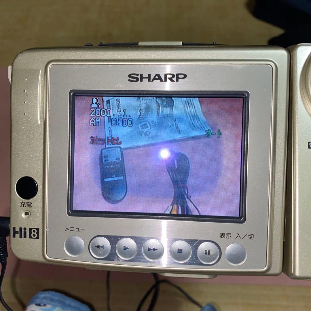 SHARP HI8ビデオカメラ VL-EH580