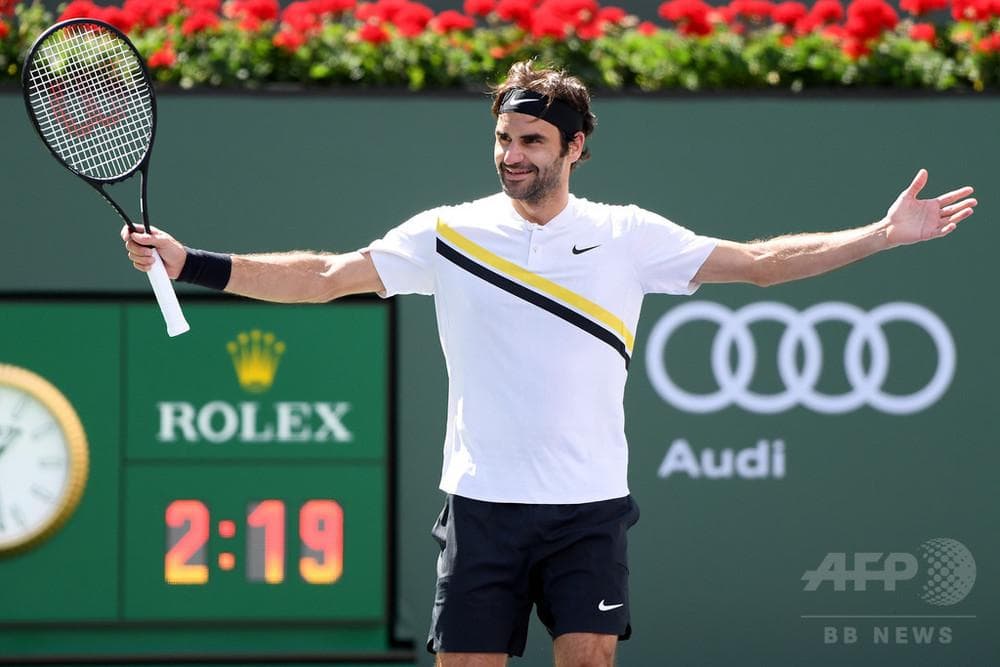 NIKE ナイキ 2018 マイアミ インディアンウェルズ フェデラー シャツ