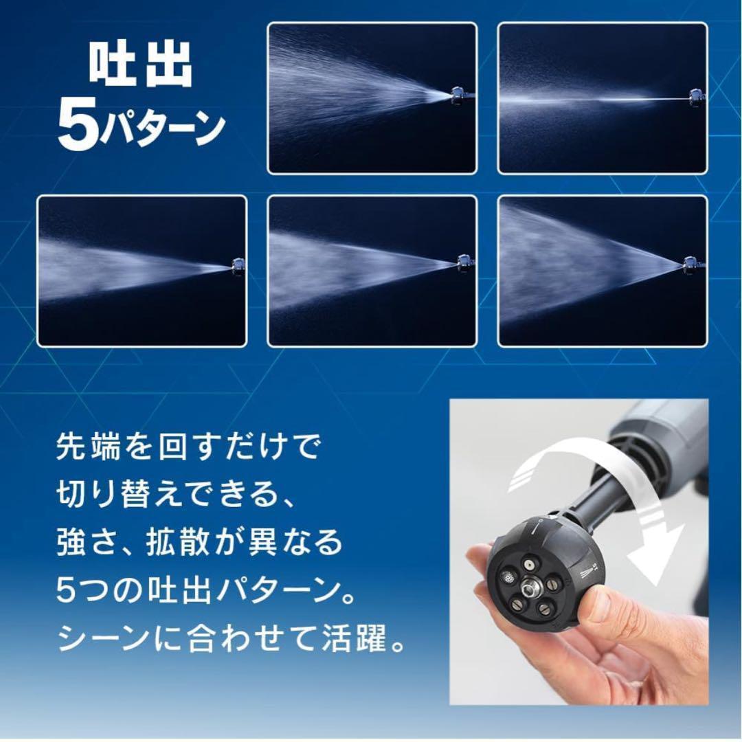 高圧洗浄機コードレスアイリスオーヤマ 充電式ハンディーウォッシャーJHW-101
