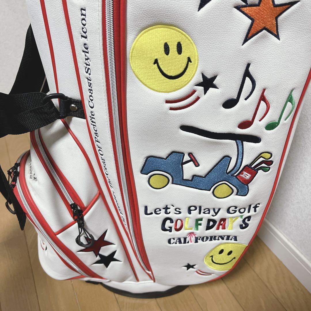 K121 BLUE TEE GOLF スタンド式キャディバッグ