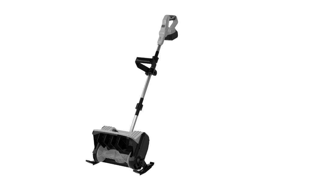 今年の新作　小型充電式除雪機　折り畳み可能　超軽量　家庭用　GREY