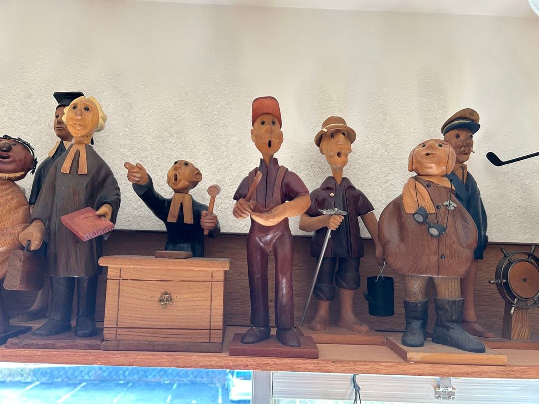 イタリア　ROMER 木製人形　カーペンター