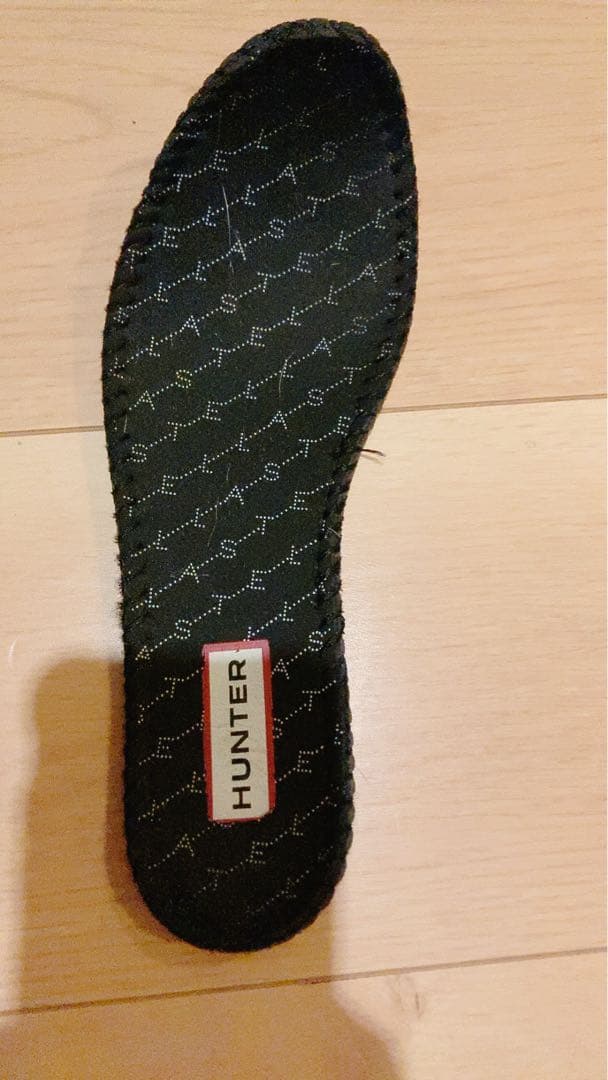 Stella McCartney × HUNTERレインブーツ　ブラック