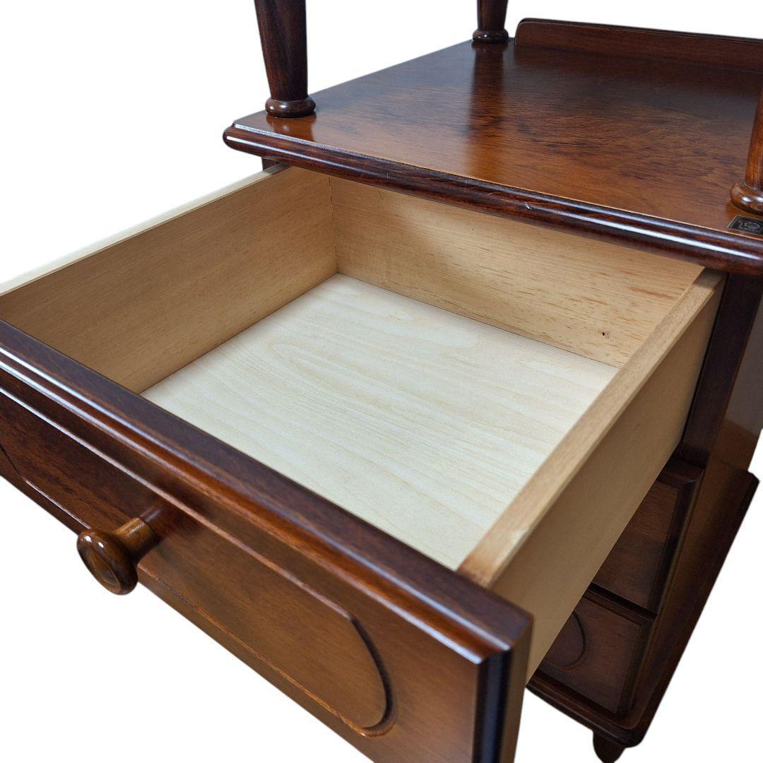 ニチハン 電話台 昭和レトロ アンティーク インテリア 木製 引き出し