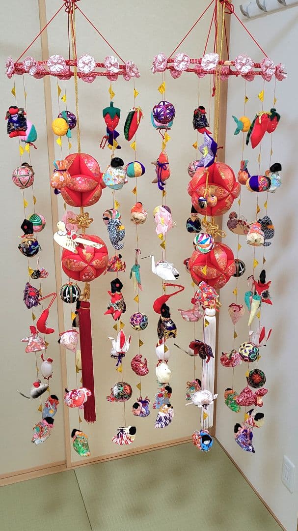 さげもん　吊し飾り　柳川毬　 吊るし雛　雛人形　ひな祭り　ヴィンテージ品