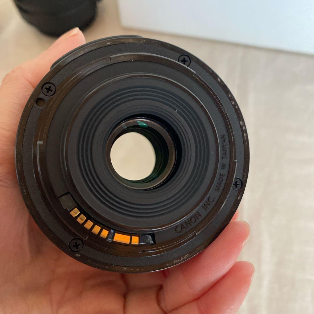 Canon キャノン ダブルレンズ　s18-55 s55-250フード付