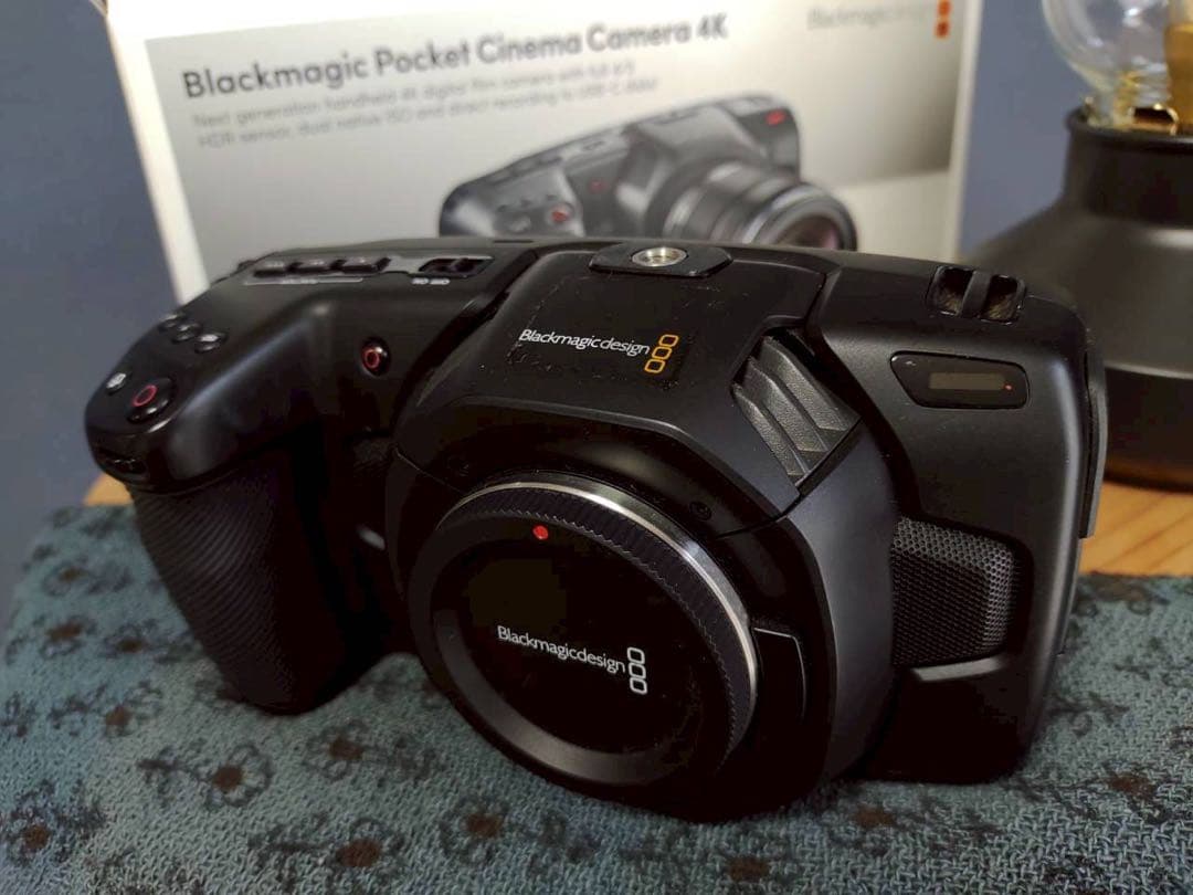 4Kシネマカメラ｜Blackmagic Pocket 4K