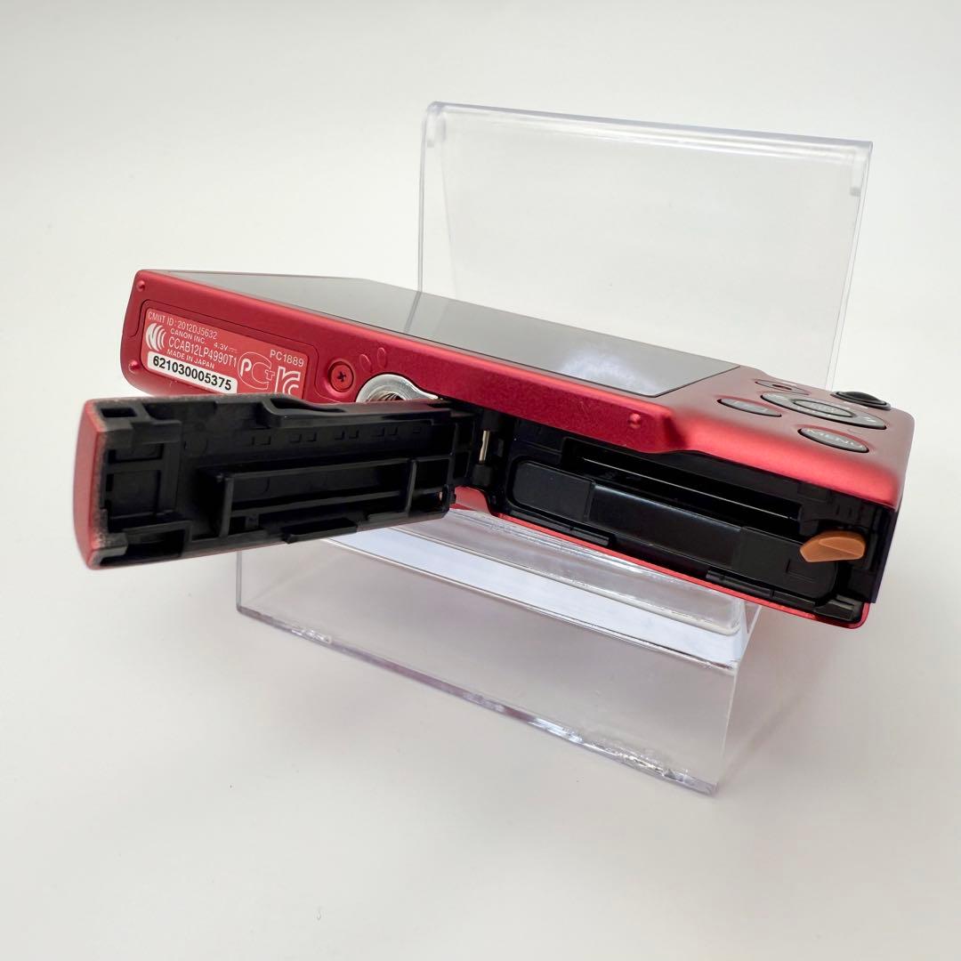 極美品　Canon IXY 110F レッド　箱付き 付属品多数 1022-1
