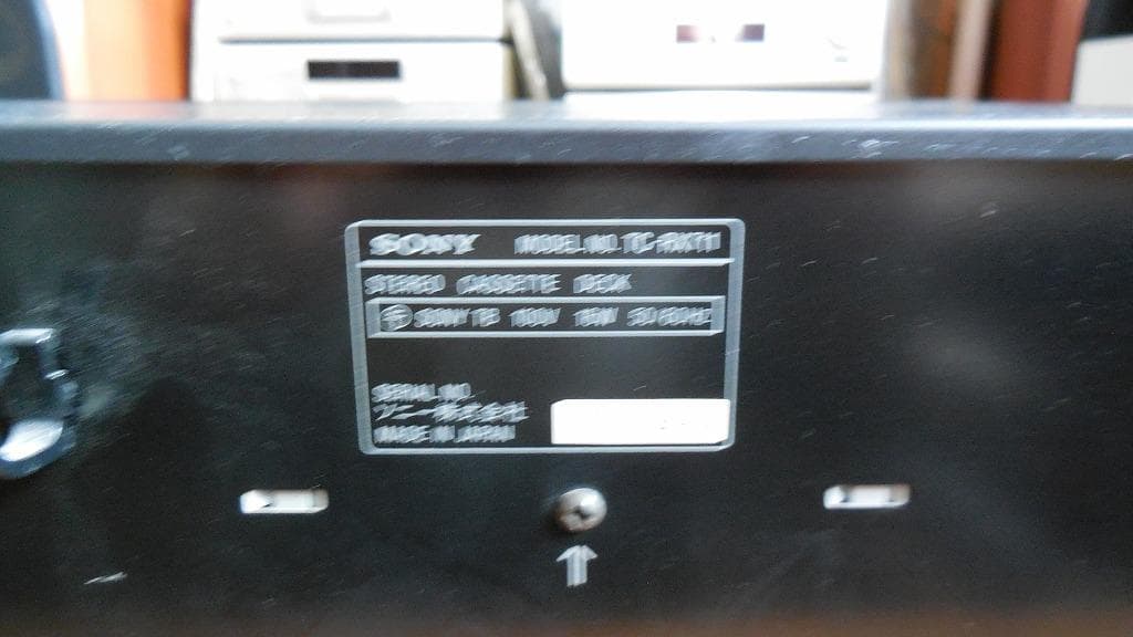 SONY カセットデッキ　TC-RX711 動作品　中古