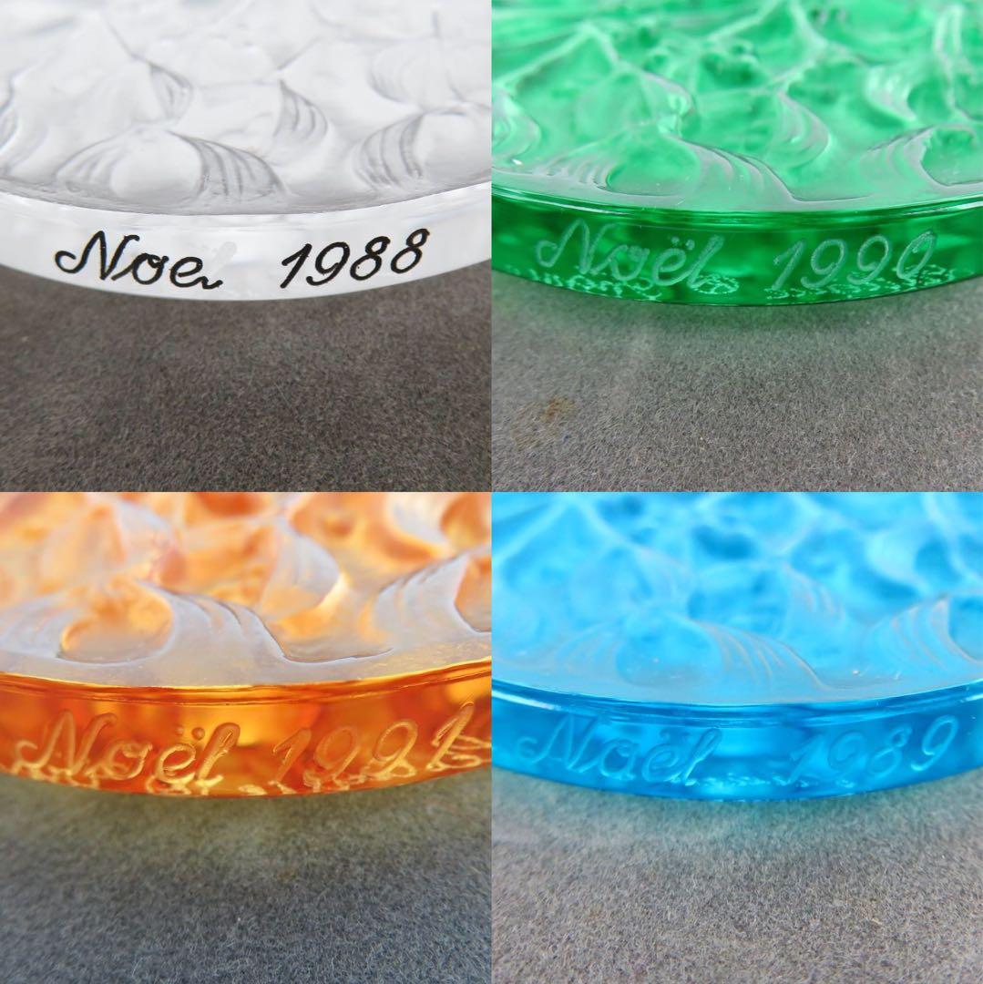 139 LALIOUE ラリック noel クリスマスオーナメント 4点セット