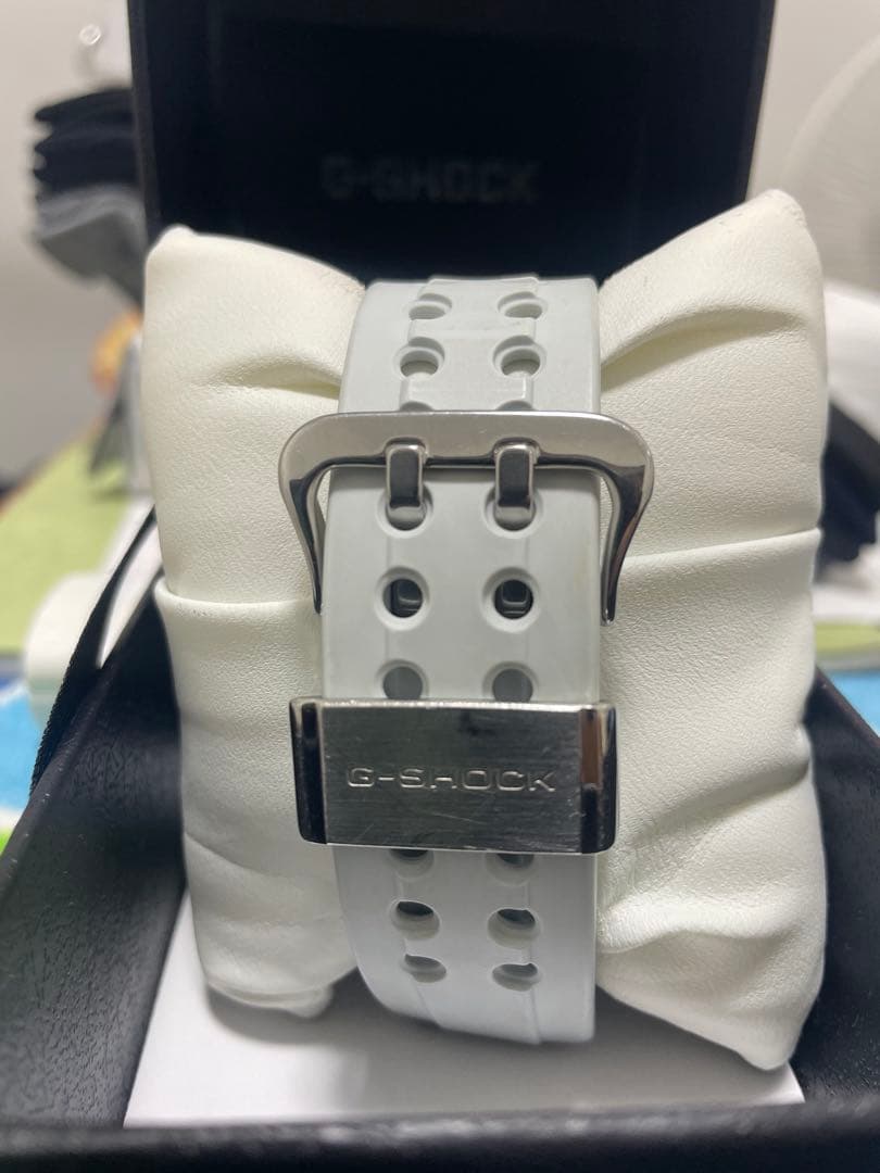 G-SHOCK ガルフマスター デジタル腕時計 ホワイト　バンド色褪せなし。