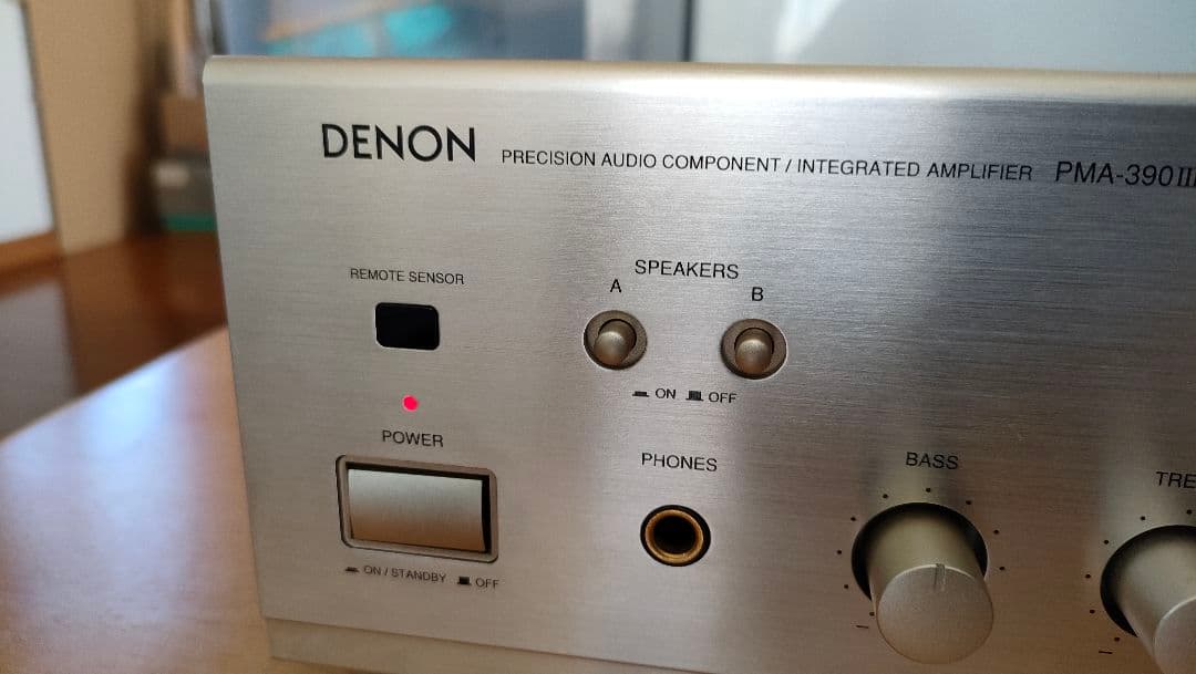 DENONプリメインアンプPMA-390Ⅲリモコン取説付き中古動作品