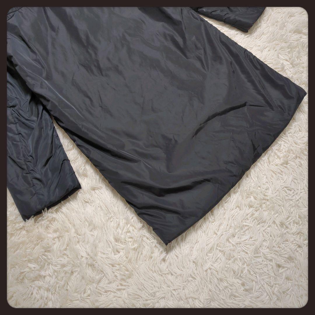 【美品・人気モデル】プラダ☆ダッフルコート フーデッド ナイロン Lサイズ