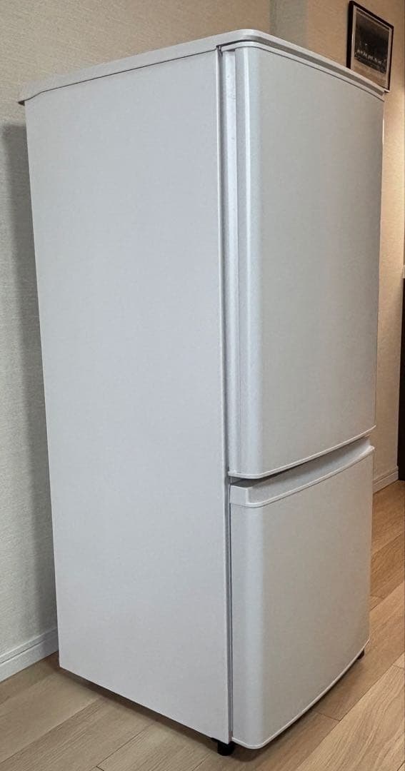 三菱冷凍冷蔵庫　２ドア　単身用　美品