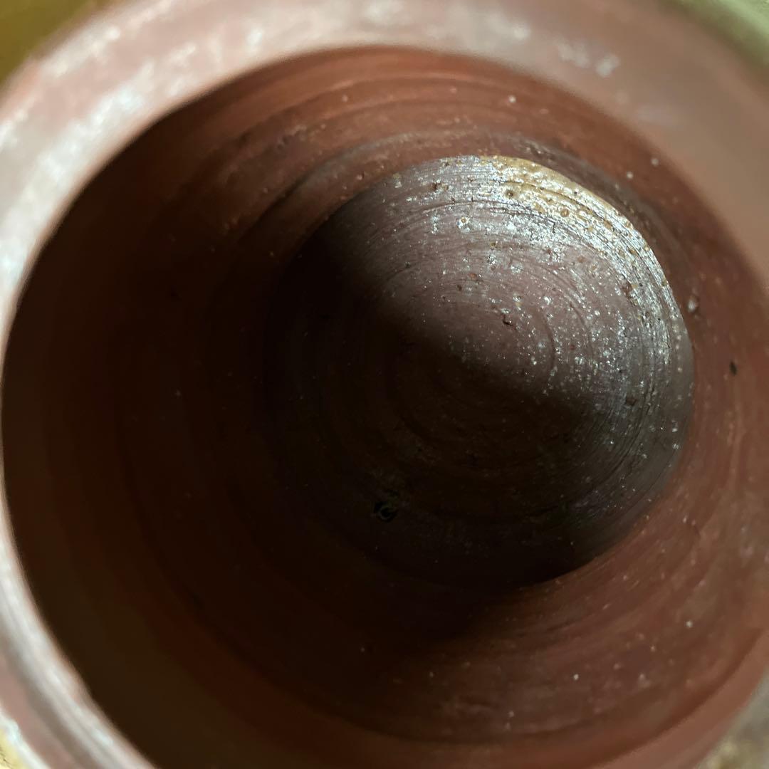 古備前水差し 茶道具 木箱付　極書　江戸時代　ー茶碗　茶室　茶杓