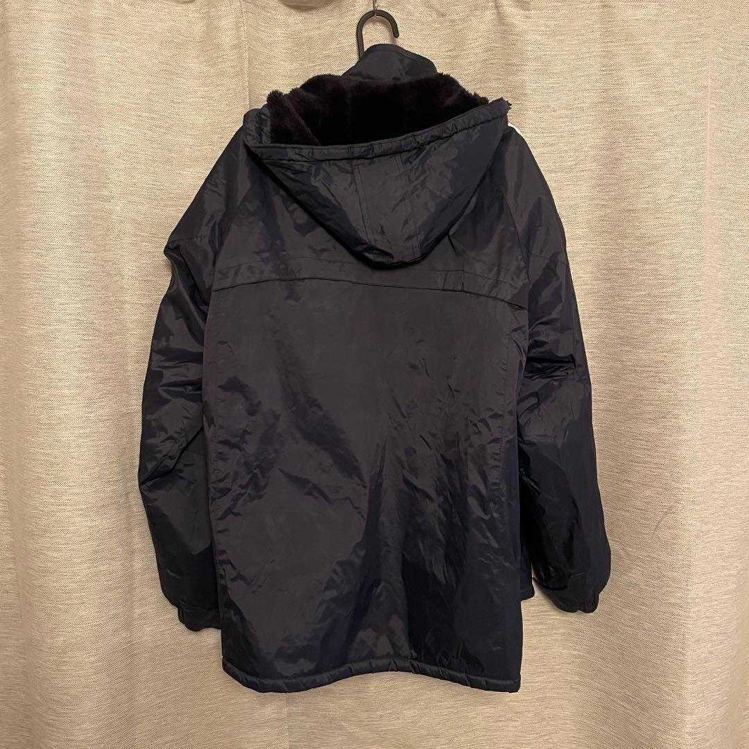 ヴィンテージ　adidas ベンチコート　裏ボア　ドカジャン　レトロ　激レア