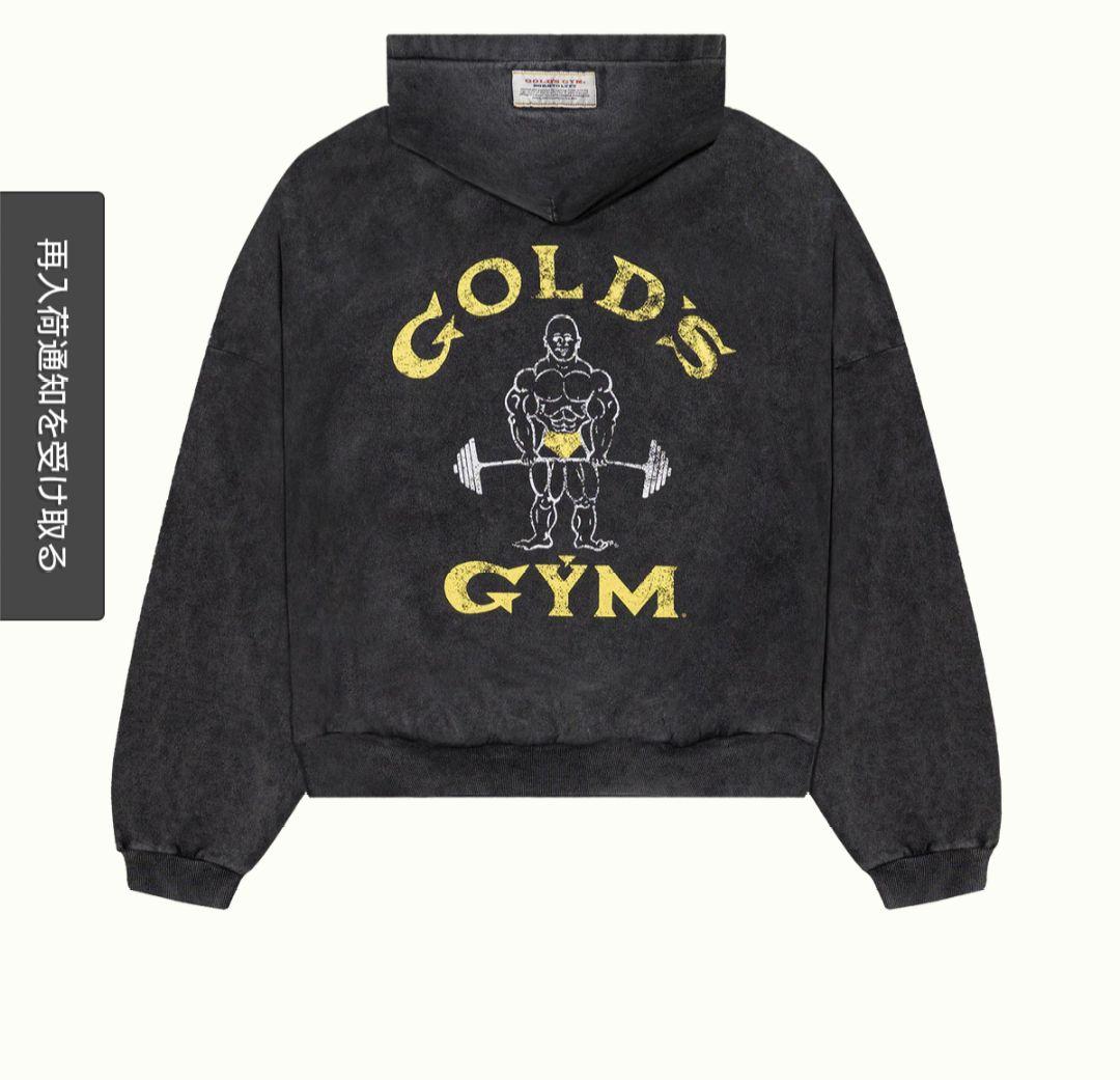 LÝFT × GOLD'S Gym Vintage Logo Hoodie