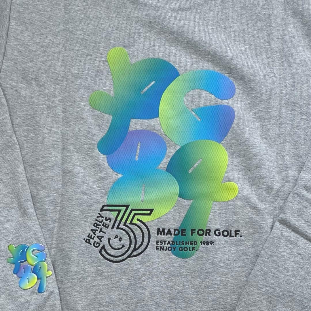 PEARLYGATES35周年トレーナーサイズ6グレー