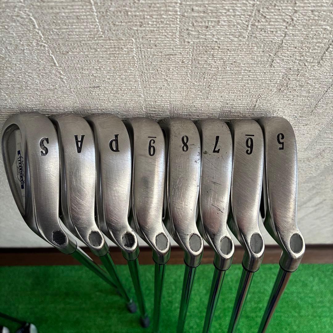 メンズゴルフクラブセット（Cleveland, Callawa他）