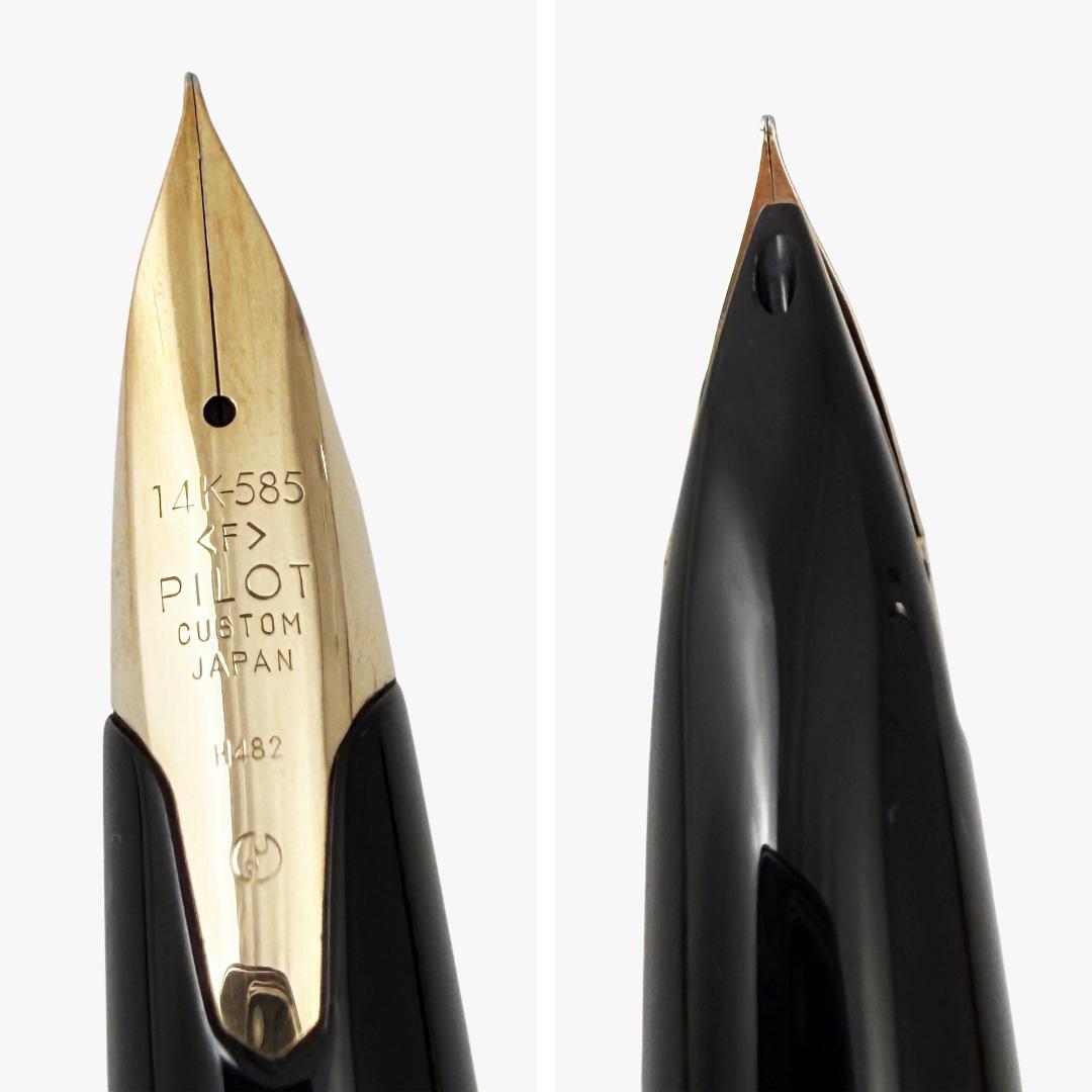 【希少・美品】パイロット PILOT 万年筆　四爪龍 シルバー925 14金