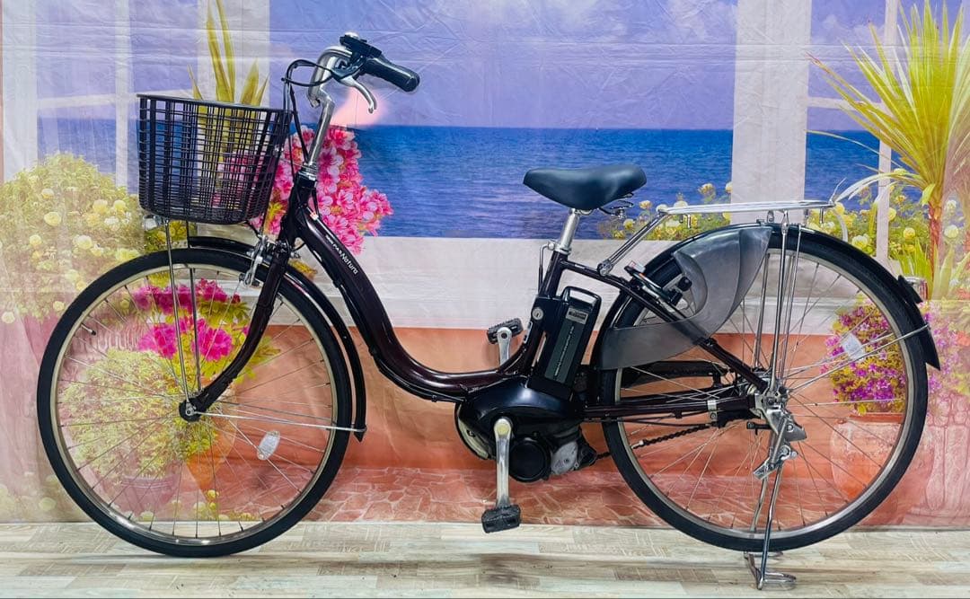 ヤマハPASナチュラL⭐️26インチ！シティタイプ電動アシスト自転車Y3434