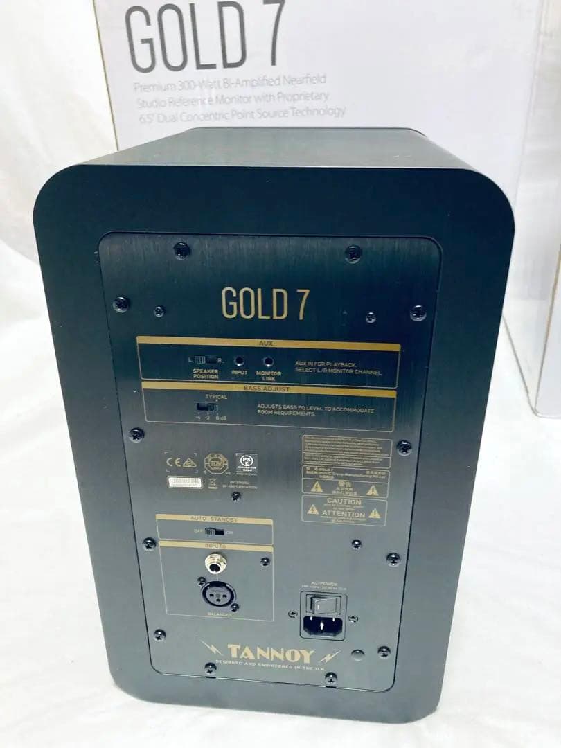 TANNOY GOLD7 ペア モニタースピーカー 動作良好 完備品 美品