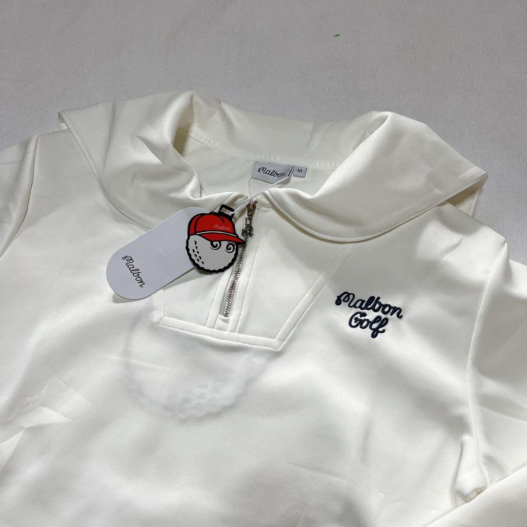 新品　Malbon golf　ゴルフ　トップス＆スカートセット　M　レディース