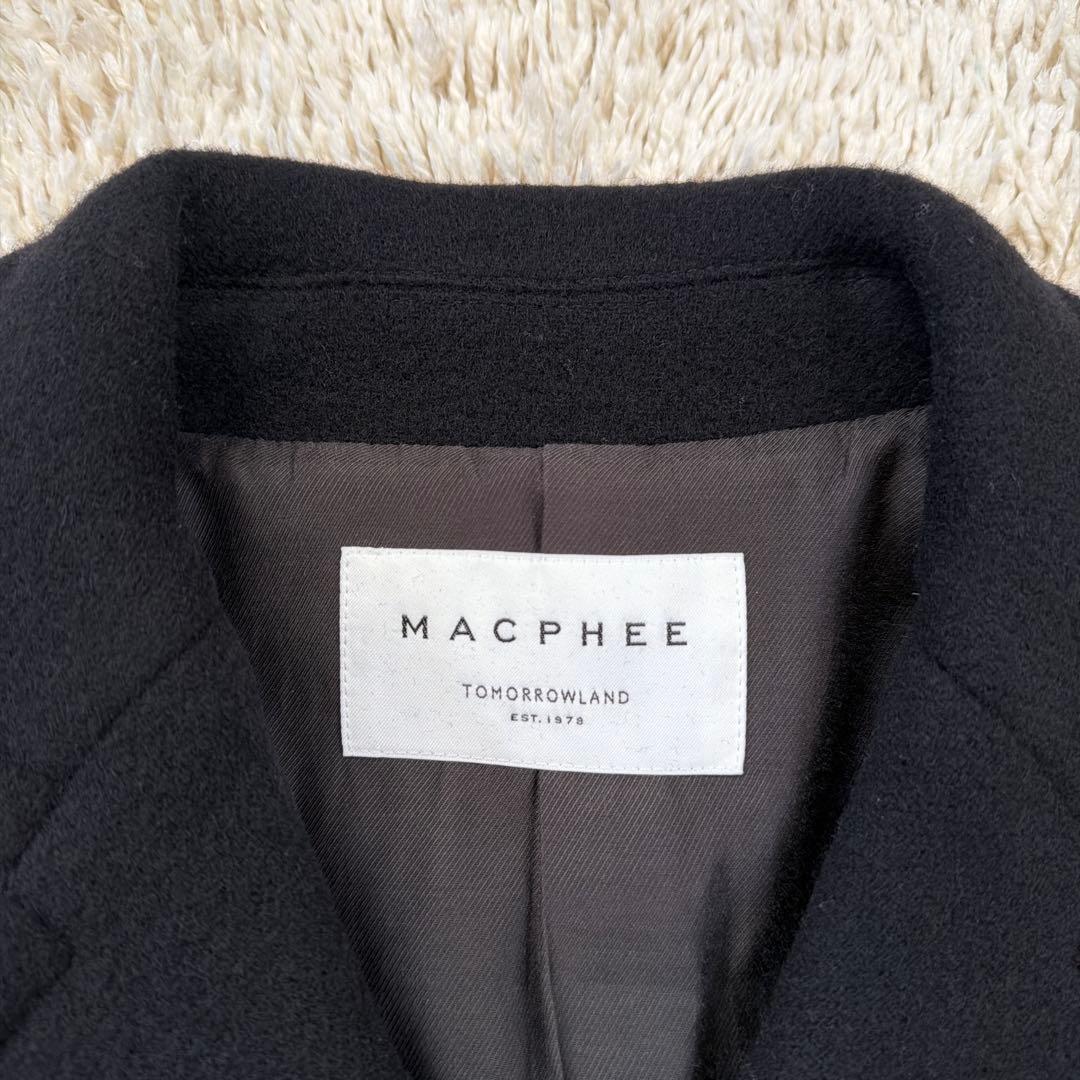 トゥモローランド MACPHEEマカフィー パイルメルトンオーバーサイズドコート