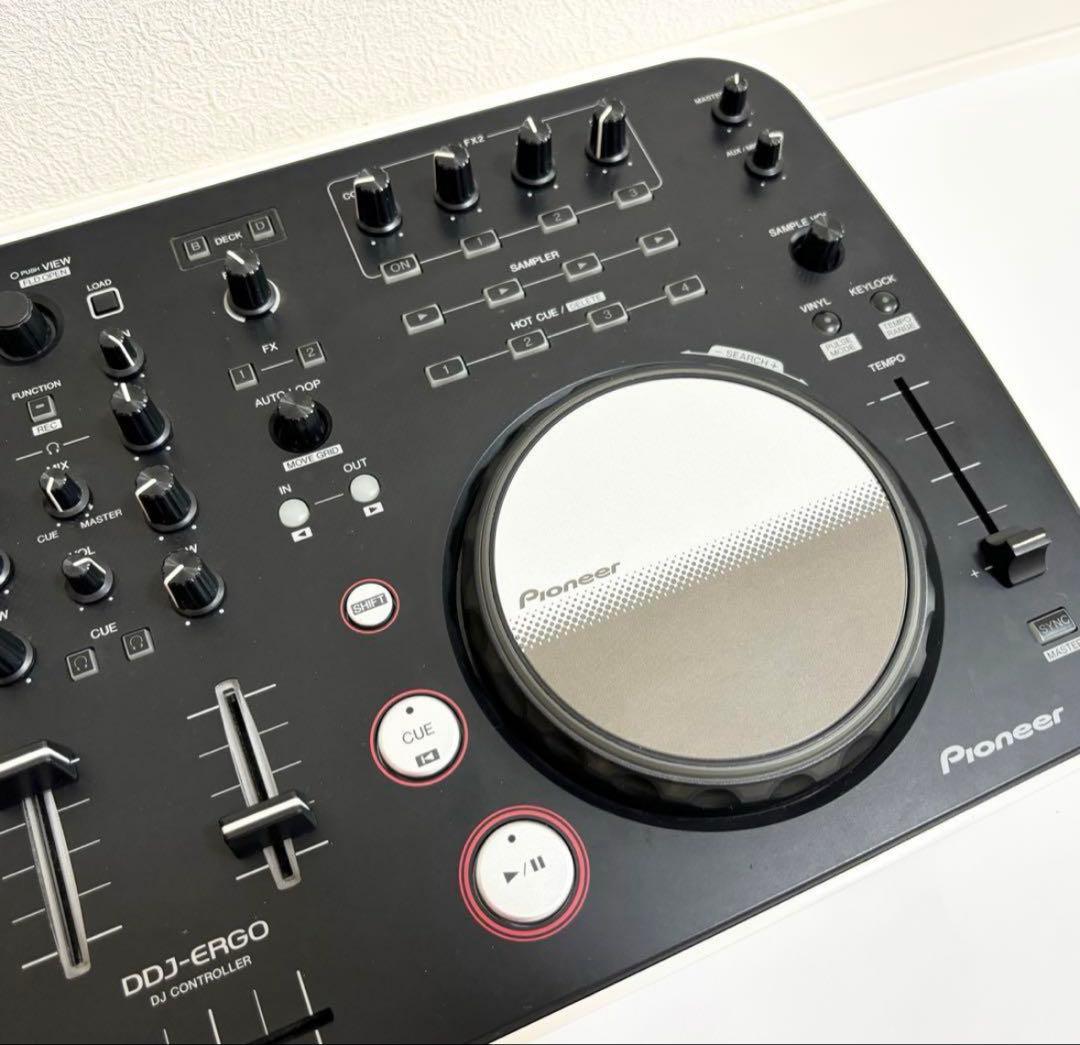 Pioneer DDJ-ERGO-V DJコントローラー　パイオニア バスパワー