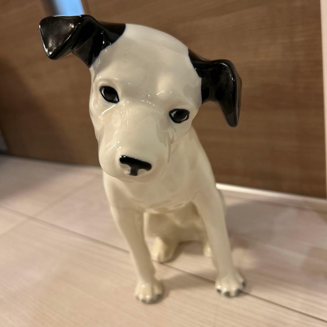 Victor ビクター犬　ニッパー　陶器置物　5匹