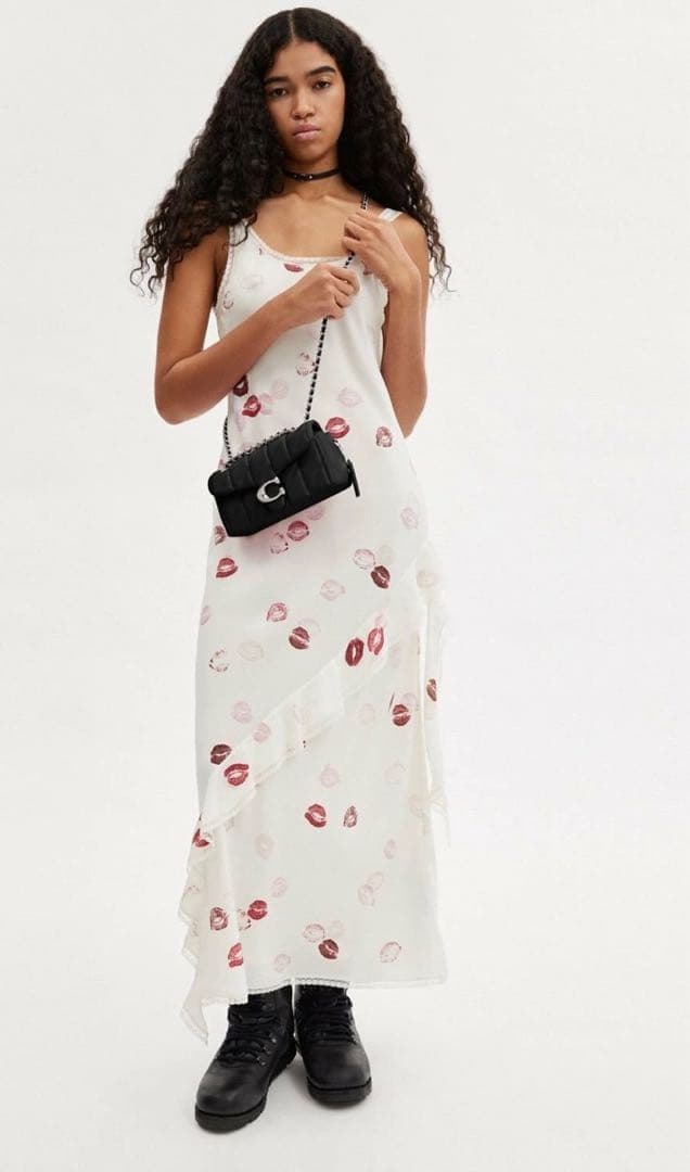 【新品】COACH タビー ショルダー バッグ 26・キルティング　シルバー金具