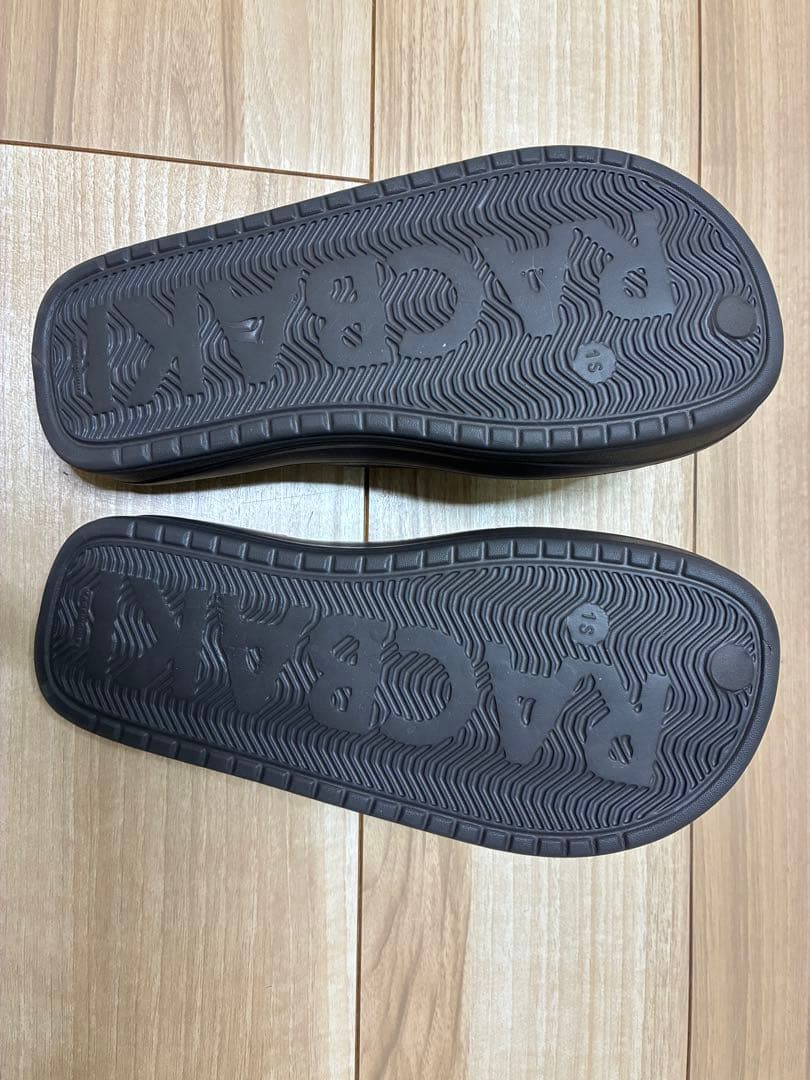 Racbaki イージーサンダルブラウンS美品