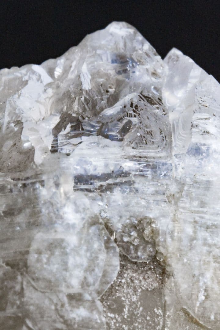 山梨県甲府市黒平産 スモーキークォーツホワイトキャップセプター