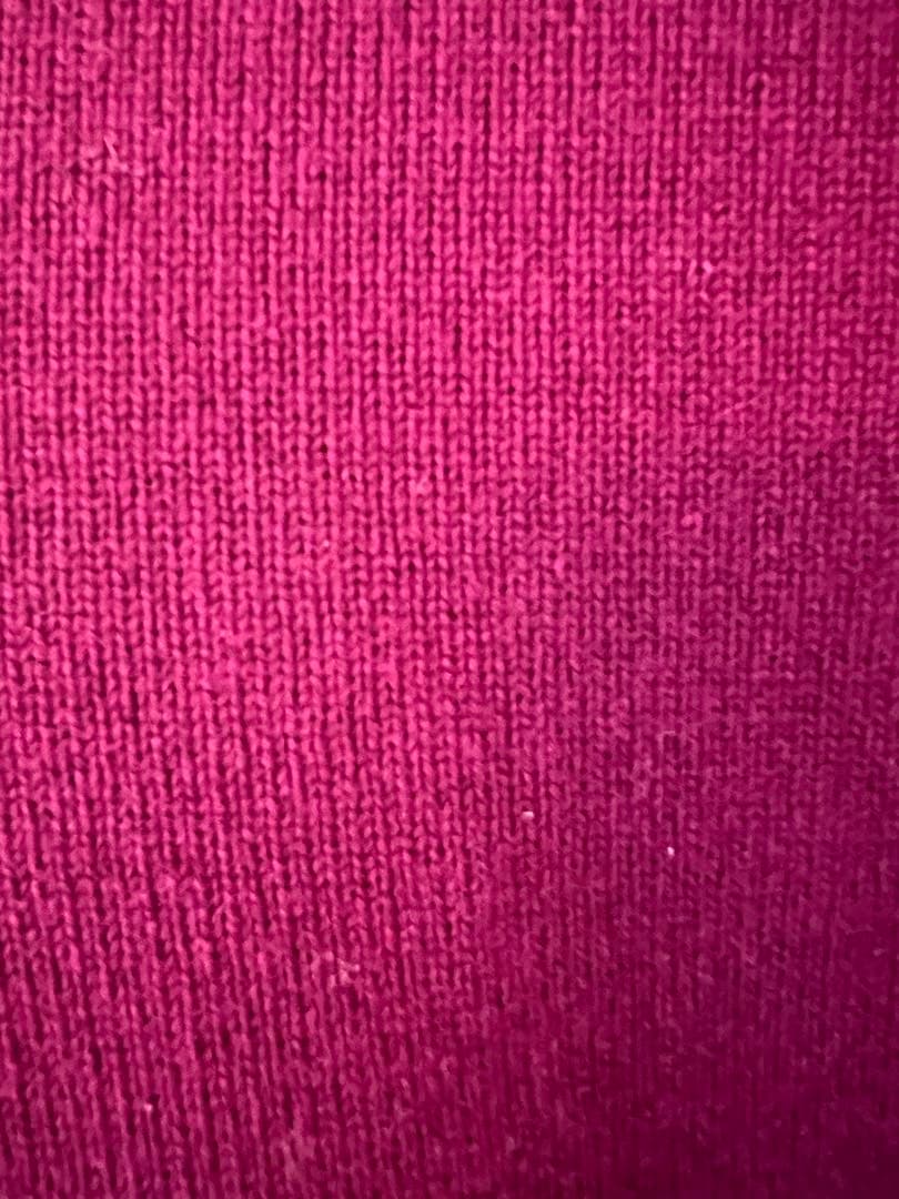 シャネル カーディガン CHANEL プラム パープル ココ ボタン カシミヤ