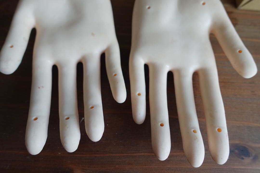 【ネイル検定】認定モデルハンド（使用済・おまけ付き）／箱あり