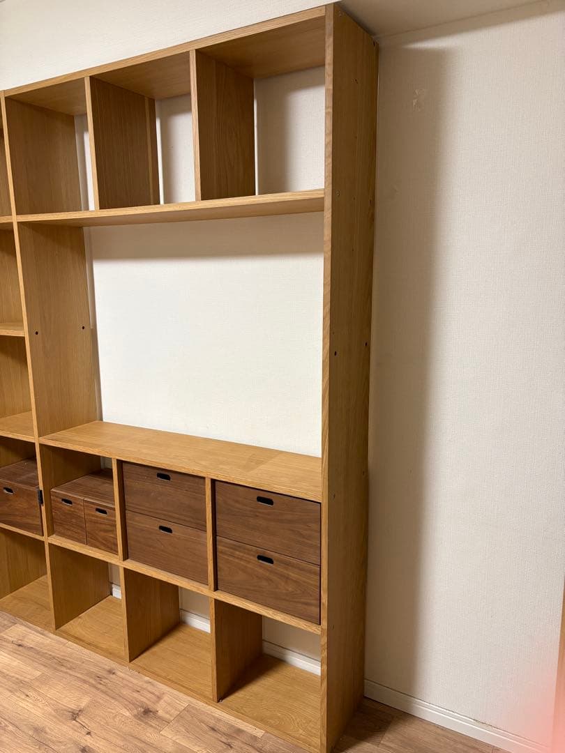 MUJI 無印　スタッキングシェルフ 引き出し付き