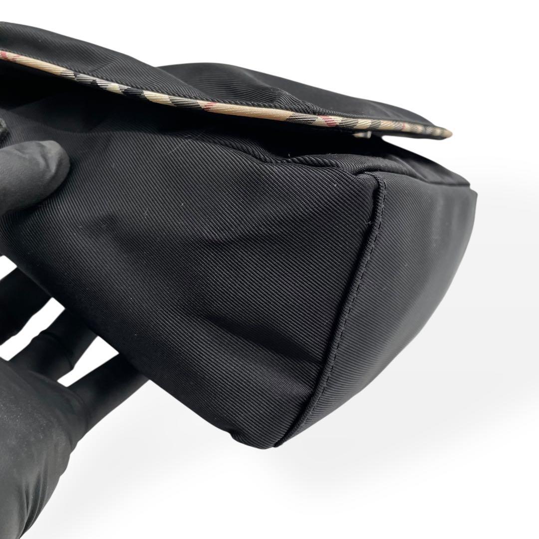 未使用級　BURBERRY BLUE LABEL　ショルダーバッグ　ナイロン