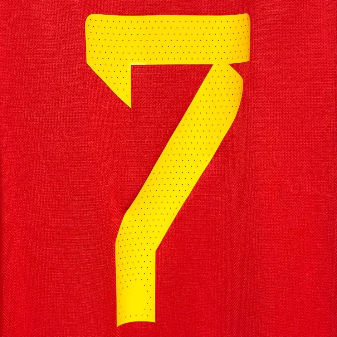 【極美品！】2022カタールW杯 ベルギー代表 ♯7 デブライネ【Lサイズ】