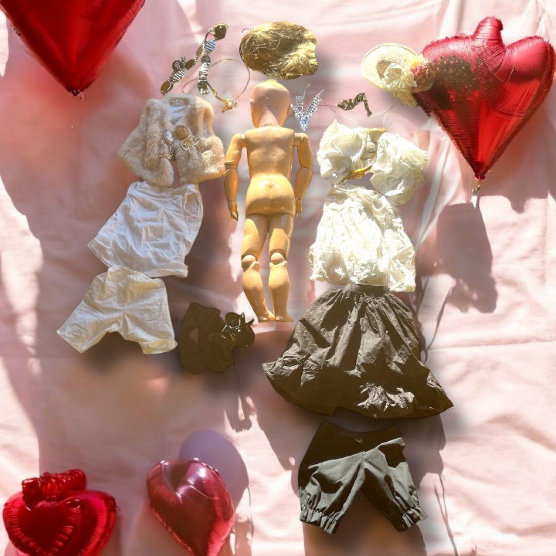 まるこ アンティーク ビスクドール ケストナー 164 シェルカメオ