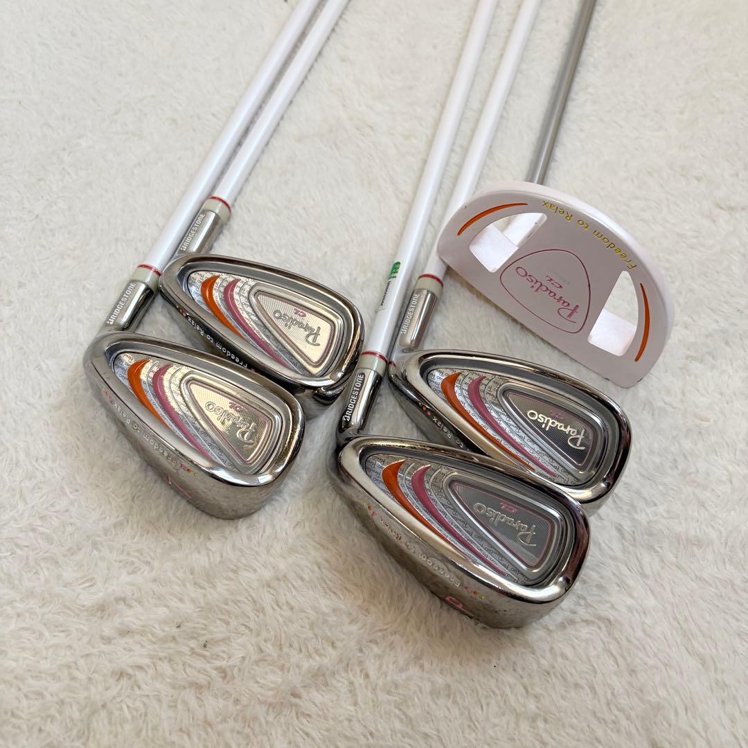 超豪華 ブリヂストン/PARADISO 初心者 レディース ゴルフクラブセット