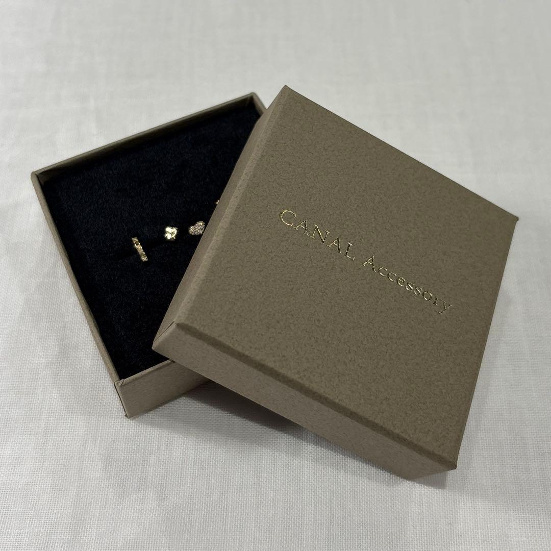 CANAL Accessory 10K ゴールドピアス バラ売り可