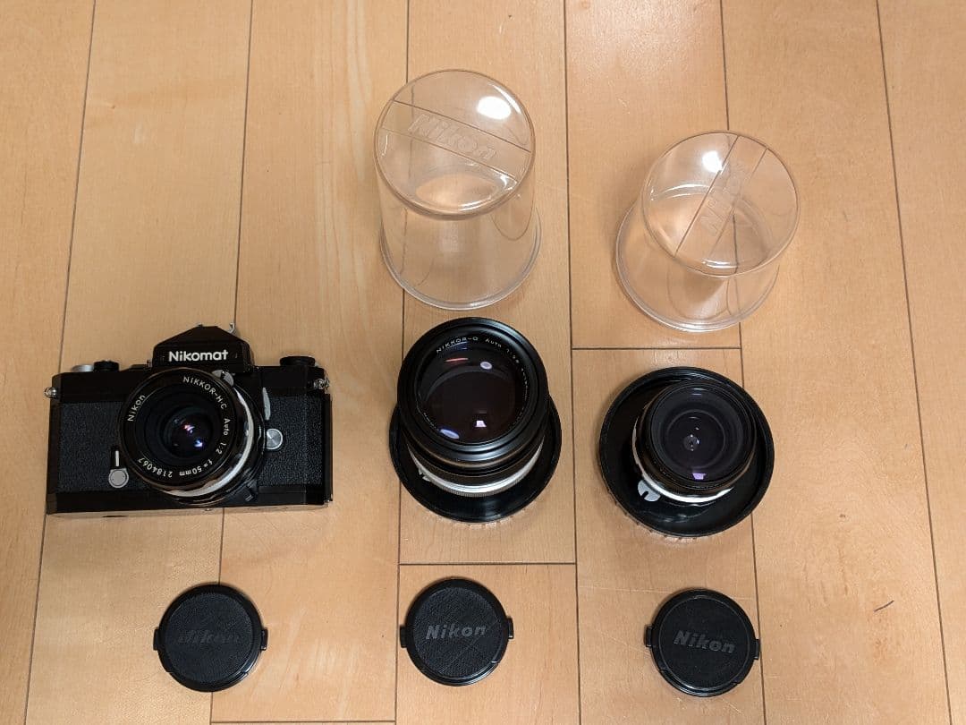 Nikon Nikomat FT一眼レフカメラ レンズ3本セット