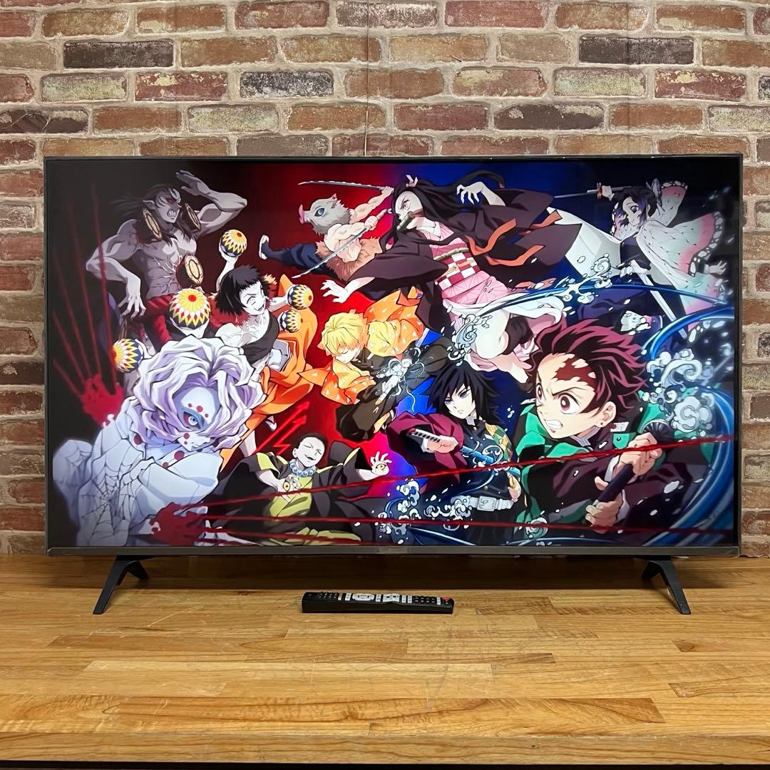 2023年製！LG 50V型 4K液晶テレビ 50UR8000PJB 動画アプリ