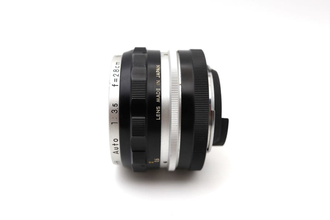 ☆ジャンク【ニコン】 F 富士山マーク + NIKKOR-H 28mm F3.5