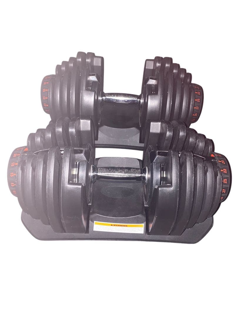 【良品】Motions アジャスタブルダンベル40キロ×2個、1/2梱包　その①