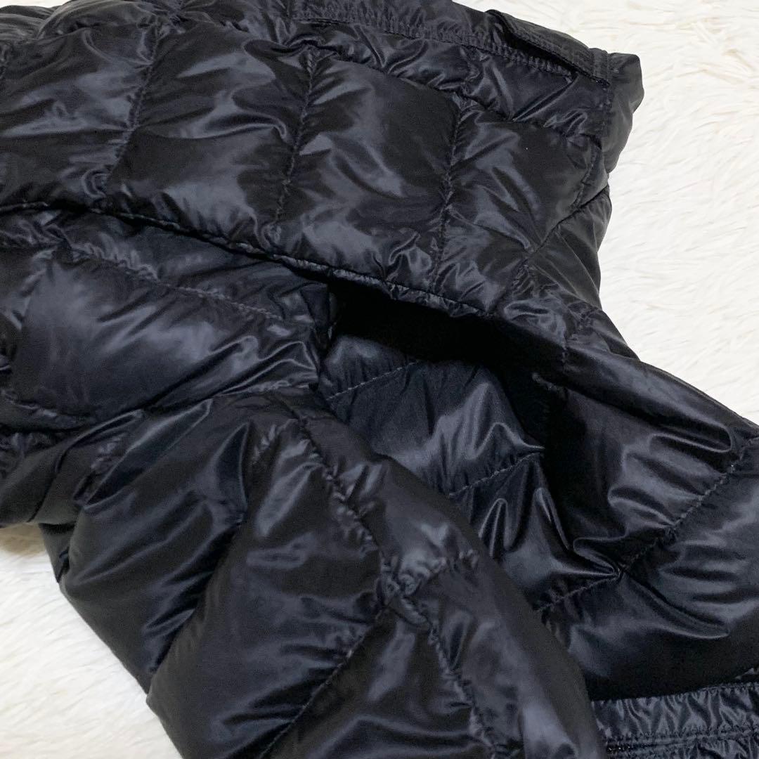 【未使用に近い】モンクレール ライトダウン AGAY ロゴワッペン ブラック0